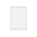 Стекло + OCA пленка для переклейки Apple iPad Pro 9.7" (белое)
