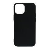 Силиконовый чехол "LP" для iPhone 13 mini TPU черный, непрозразный 