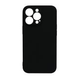 Силиконовый чехол "LP" для iPhone 13 Pro TPU черный, непрозразный 