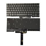 Клавиатура для ноутбука Lenovo Thinkbook 14 G6 IRL, AB 2023 серая, с подсветкой