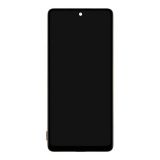 Дисплей (экран) в сборе с тачскрином для Samsung Galaxy M52 SM-M525 черный с рамкой incell