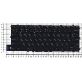 Клавиатура для ноутбука Dell Inspiron 14 5480 5481 5482 черная с подсветкой, плоский Enter