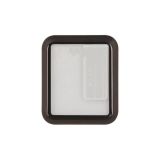 Защитное стекло для Apple Watch COTEetCI 4D Steel Film Full Glue Glass 38 мм (черная рамка)