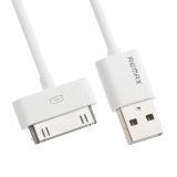 USB кабель REMAX Fast Charging Cable RC-007i4 для Apple 30 pin белый