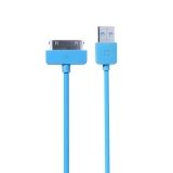 USB кабель REMAX Light Series 1M Cable RC-06i4 для Apple 30 pin синий