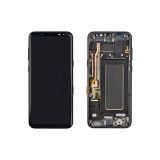 Дисплей (экран) в сборе с тачскрином для Samsung Galaxy S8+ (Plus) SM-G955F черный с рамкой (OLED)
