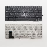 Клавиатура для ноутбука Sony S13, SVE13, SVS13 черная без подсветки