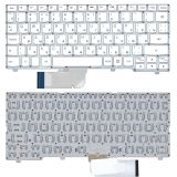 Клавиатура для ноутбука Lenovo IdeaPad 100S-11IBY белая без рамки, плоский Enter 
