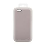 Силиконовый чехол для iPhone 6/6S Silicone Case (пыльно-розовый, блистер)