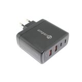 Блок питания (сетевой адаптер) Amperin GaN USB-A1/A2, USB-C1/C2 (YDS-TC100-022) 100W черный