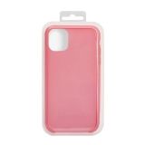 Защитная крышка для iPhone 11 "Clear Case" (розовая прозрачная)