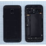 Задняя крышка аккумулятора для Samsung Galaxy J3 2017 J330F черная