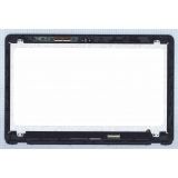 Экран в сборе N156BGE-LB1+ touchscreen для Sony Vaio SVF15A черный с рамкой