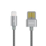 USB кабель REMAX Tinned Copper Series Cable RC-080i для Apple 8 pin серебряный