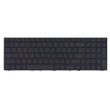Клавиатура для ноутбука Clevo P651 черная с красной подсветкой
