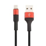 USB кабель BOROFONE BX21 Outstanding MicroUSB 2.4A нейлон 1м (красный)