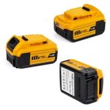 Аккумулятор TopOn для DeWalt 18V 4.0Ah Li-ion