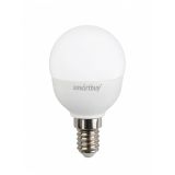 Светодиодная LED Лампа Smartbuy P45-07W, 4000 холодный свет, цоколь E14