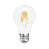 Светодиодная LED Лампа FIL Smartbuy A60-8W, 4000 холодный свет, цоколь E27