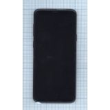 Дисплей (экран) в сборе с тачскрином для Samsung Galaxy S9+ (Plus) SM-G965F черный с рамкой (Premium SC LCD)
