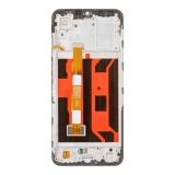 Дисплей (экран) в сборе с тачскрином для Vivo Y33s (V2109) черный с рамкой (Premium LCD)
