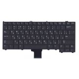 Клавиатура для ноутбука Dell Latitude E7440 черная без трекпойнта, без подсветки