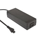 Блок питания (сетевой адаптер) для ноутбуков Toshiba 15V 8A 120W трапеция 4 пина черный, с сетевым кабелем