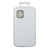 Силиконовый чехол для iPhone 12 Mini "Silicone Case" (белый)