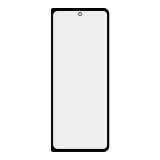 Стекло + OCA плёнка для переклейки Samsung Galaxy Z Fold4 (черное)