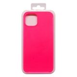Силиконовый чехол для iPhone 13 "Silicone Case" (ярко-розовый)