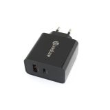 Блок питания (сетевой адаптер) Amperin USB-C (YDS-TC065-011PK) 65W черный