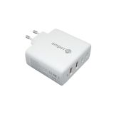 Блок питания (сетевой адаптер) Amperin GaN USB-A1/A2, USB-C1/C2 (YDS-TC100-022) 100W белый