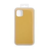 Силиконовый чехол для iPhone 11 Pro Max "Silicon Case" (желтый) 4