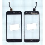 Сенсорное стекло (тачскрин) для Meizu M1 Note Mini черное