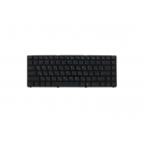 Клавиатура для ноутбука Asus UL20, 1201, 1201T черная с рамкой