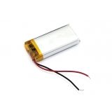 Аккумулятор универсальный 8x20x40 мм 3.8V 900mAh Li-Pol (2 Pin)