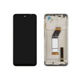 Дисплей (экран) в сборе с тачскрином для Xiaomi Redmi 10 2022 (22011119UY) черный с рамкой (Premium LCD)