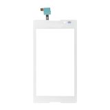 Сенсорное стекло (тачскрин) для Sony Xperia C C2304 белый