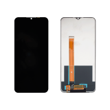 Дисплей (экран) в сборе с тачскрином для Realme C25 черный