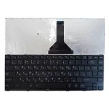 Клавиатура для ноутбука Toshiba Tecra R845, R850 черная, большой Enter