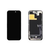 Дисплей (экран) в сборе с тачскрином для iPhone 14 Pro черный (In-Сell) (JK)