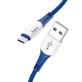 Кабель USB HOCO (X70 Ferry) microUSB 1 м (синий)