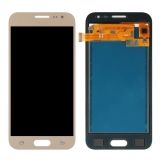 Дисплей (экран) в сборе с тачскрином для Samsung Galaxy J2 SM-J200F золотистый (TFT-совместимый)