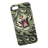 Защитная крышка для iPhone 8/7 "KUtiS" Hipster MK-1 Тигр (зеленая с черным)