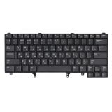 Клавиатура для ноутбука Dell Latitude E6220 E6320 E6420 черная без подсветки с трекпойнтом