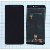 Дисплей (экран) в сборе с тачскрином для Huawei Honor 8 Lite, P8 Lite 2017, P9 Lite 2017 черный