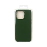 Силиконовый чехол для iPhone 13 Pro "Silicone Case" (темно-зеленый) 