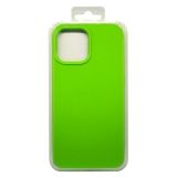 Силиконовый чехол для iPhone 13 Pro Max "Silicone Case" (салатовый)