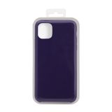 Силиконовый чехол для iPhone 11 Pro Max "Silicon Case" (фиолетовый) 45