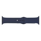 Ремешок для Apple Watch 42 мм силиконовый синий